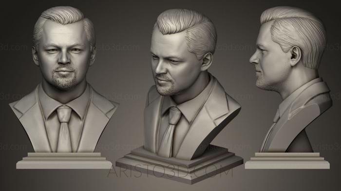 Busts and bas-reliefs of famous people (BUSTC_0368) 3D model for CNC machine